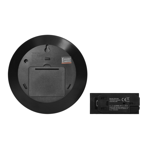 FALANTE DC wireless battery-powered doorbell, learning system, 38 sounds, 200m