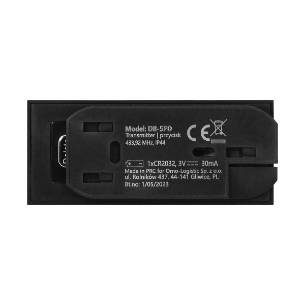 Doorbell button, battery-powered, for wireless doorbells, FALANTE series Doorbell button, battery-powered, for wireless doorbells, FALANTE series