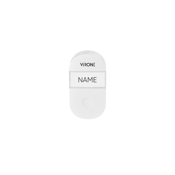 Battery-free button for SONUS AC wireless doorbell