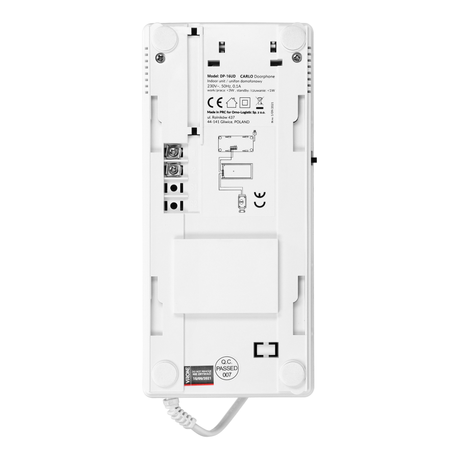 Single-family doorphone, surface-mounted, CARLO