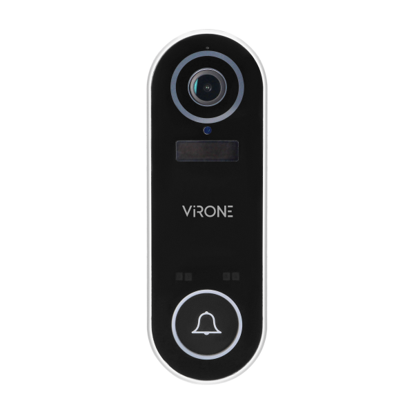 LAYO Wireless video doorbell with Wi-Fi and bell receiver with Full HD video camera, WiFi and network receiver, IP65, communicat