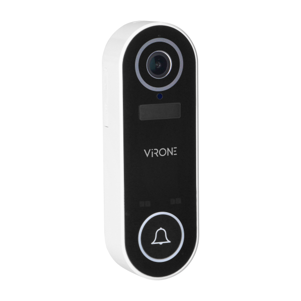 LAYO Wireless video doorbell with Wi-Fi and bell receiver with Full HD video camera, WiFi and network receiver, IP65, communicat
