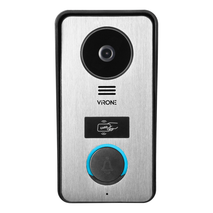 CETI Full HD, video doorphone set, 4-wire, 7", touch screen, Full HD, RFID reader 