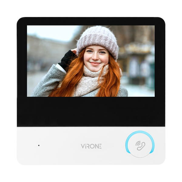 CETI Full HD, video doorphone set, 4-wire, 7", touch screen, Full HD, RFID reader 