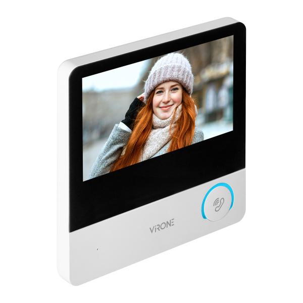 CETI Full HD, video doorphone set, 4-wire, 7", touch screen, Full HD, RFID reader 