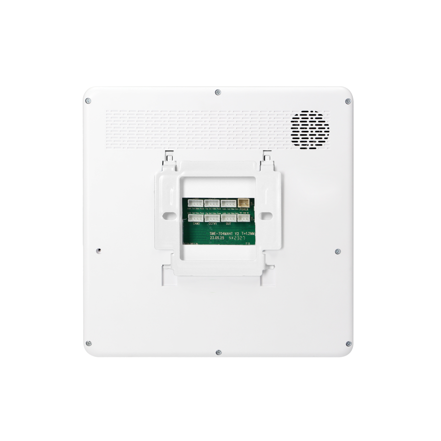 PAVONIS MULTI, zestaw wideodomofonowy dwurodzinny, 4-żyłowy, 7", Wi-Fi, ekran dotykowy, Full HD, RFID