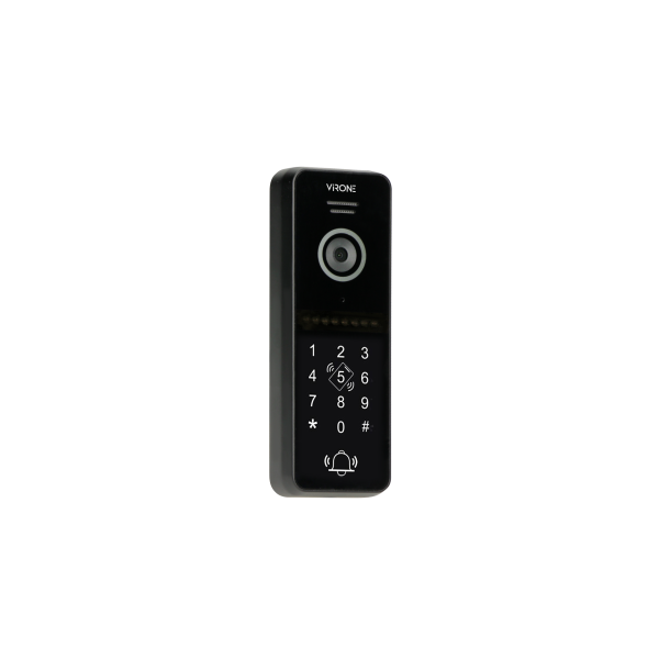 Single-family video camera with code lock, cards and proximity tags reader, for the extension of VIFIS Full HD
