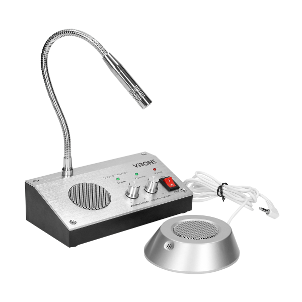 SPATIUM window intercom, wired system for two-way voice communication. SPATIUM window intercom, wired system for two-way voice communication.