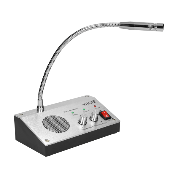 SPATIUM window intercom, wired system for two-way voice communication. SPATIUM window intercom, wired system for two-way voice communication.