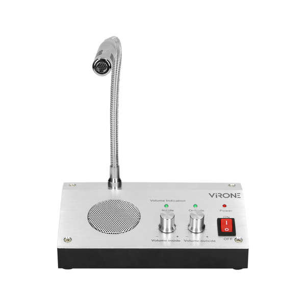 SPATIUM window intercom, wired system for two-way voice communication. SPATIUM window intercom, wired system for two-way voice communication.