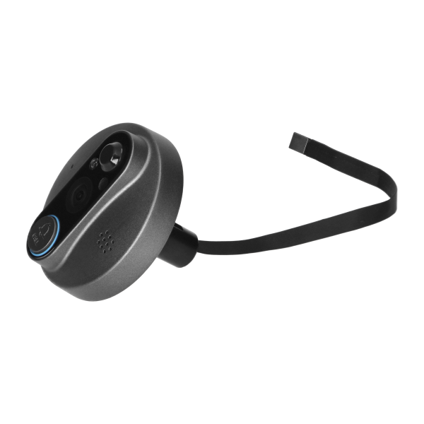 Digital door viewer with camera, motion sensor, SMART function and night lighting