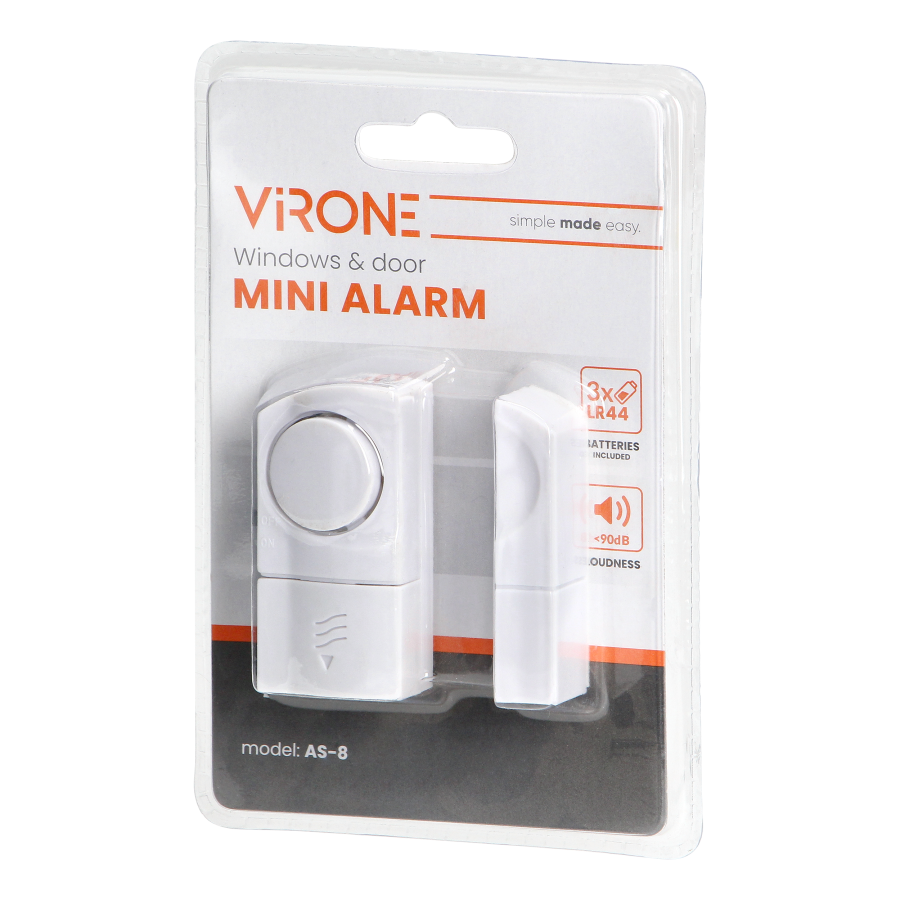 Mini alarm okienno - drzwiowy, 1 szt., bateryjny