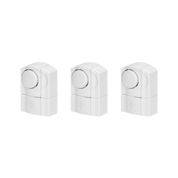 Window and door MINI alarm set, 3 pcs., battery-operated