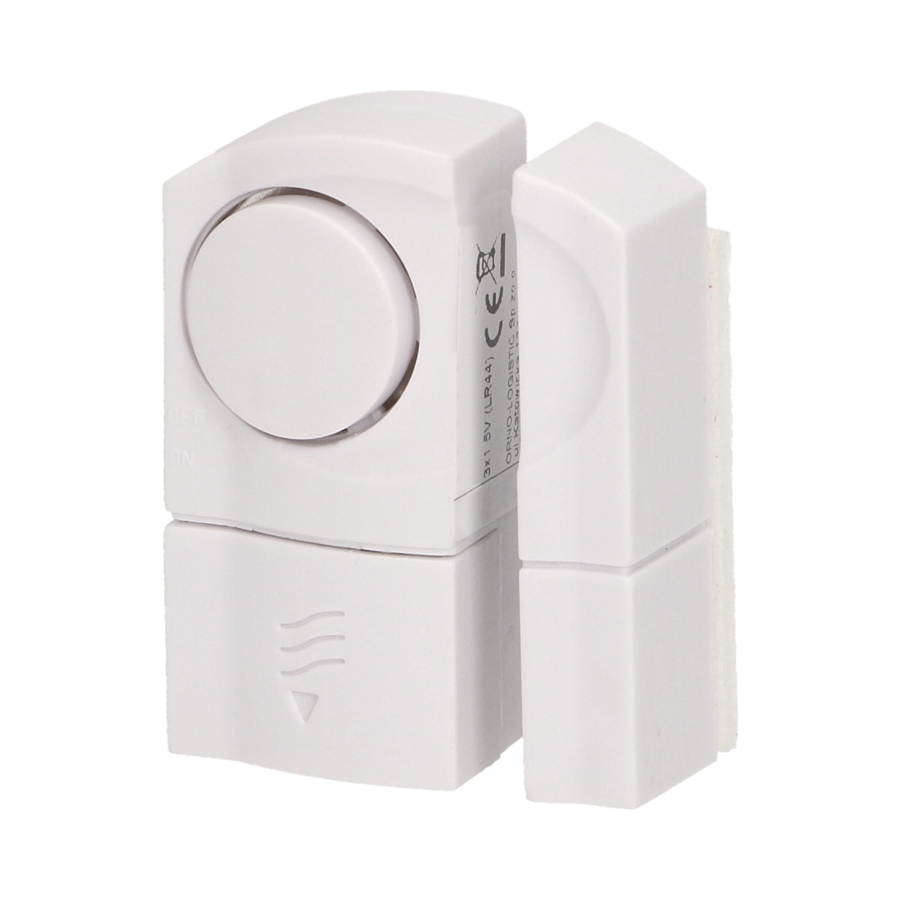 Window and door MINI alarm set, 3 pcs., battery-operated