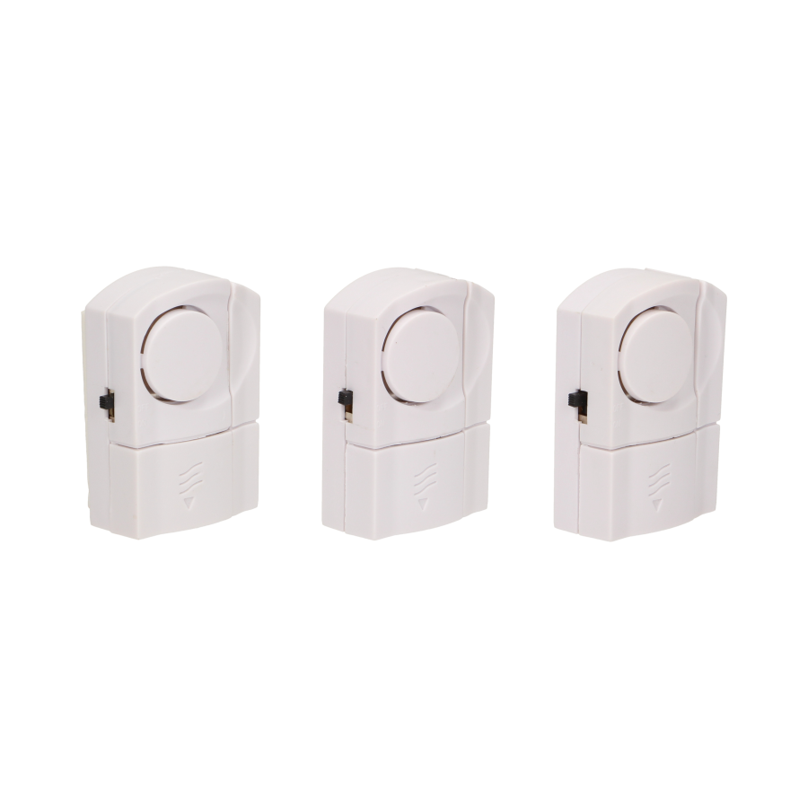 Window and door MINI alarm set, 3 pcs., battery-operated
