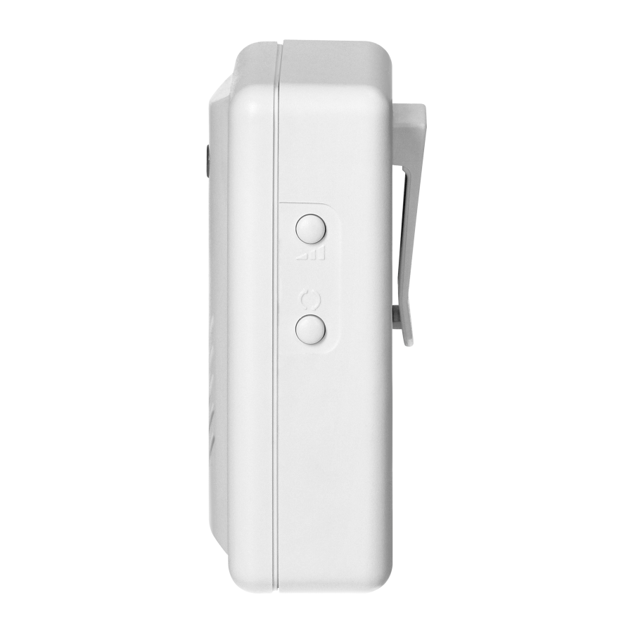 Czujnik ruchu z sygnalizacją bezprzewodową, 100m, bateryjny