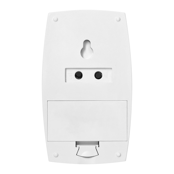 Welcome system with wireless sound and light signaling