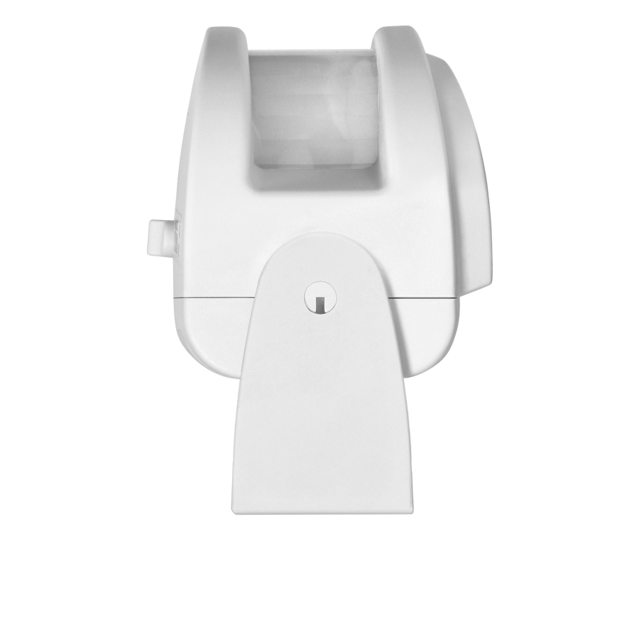 Welcome system with wireless sound and light signaling