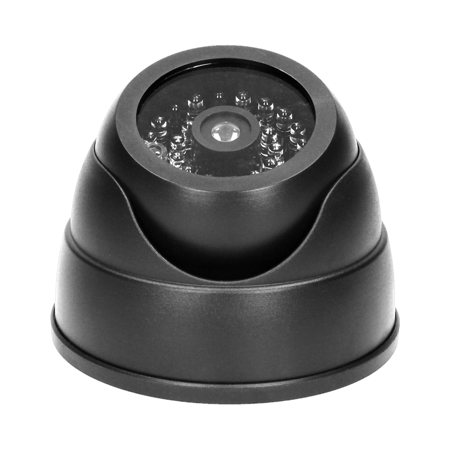 Dummy security CCTV camera with infrared, battery-powered, MINI.