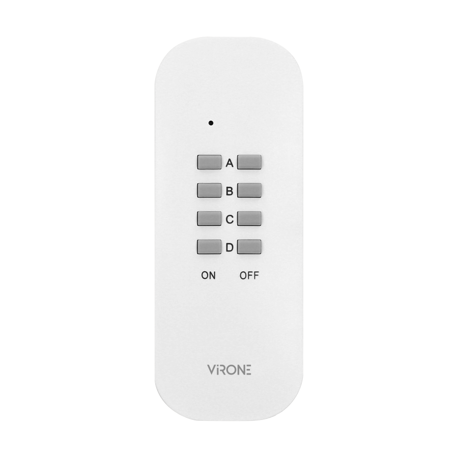 Set of wireless sockets with remote control, 3+1, Schuko