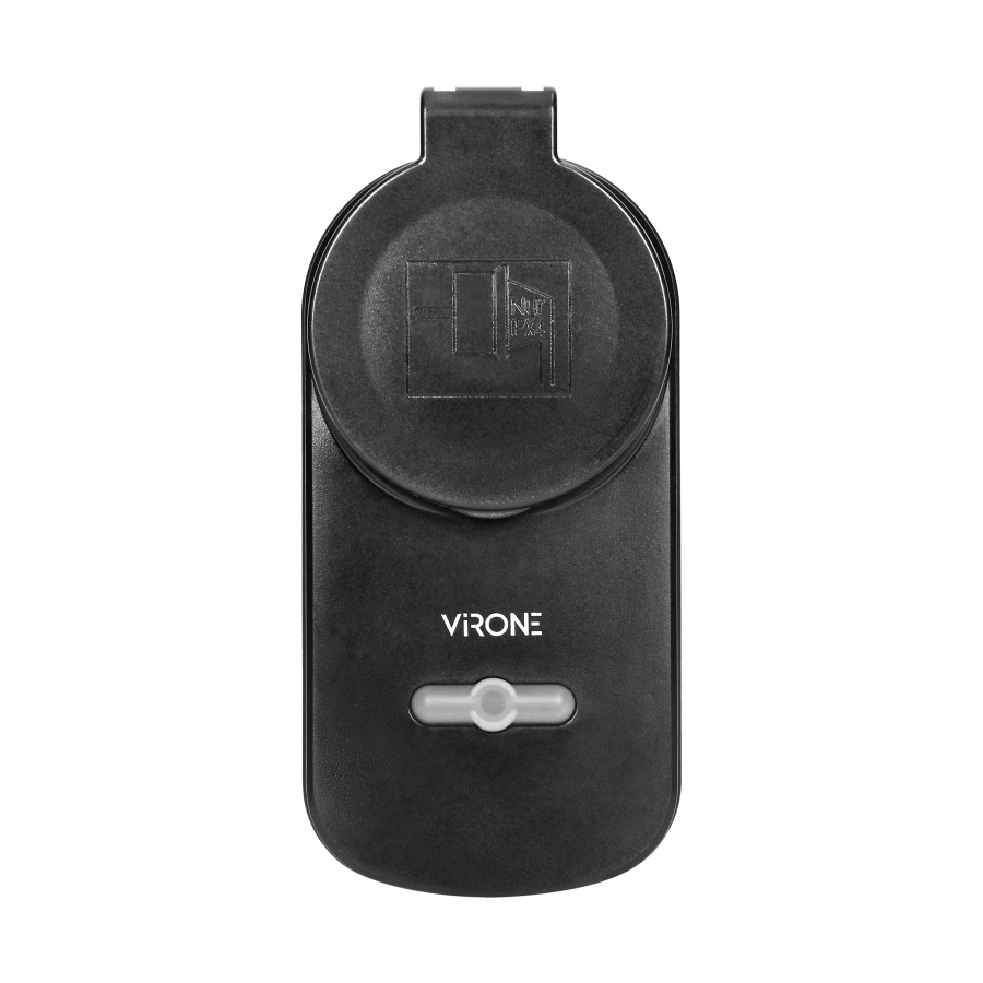 Set of wireless sockets with a remote control unit, 2+1, IP44, Schuko