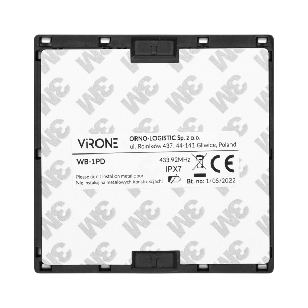 Wireless, battery-free switch with receiver