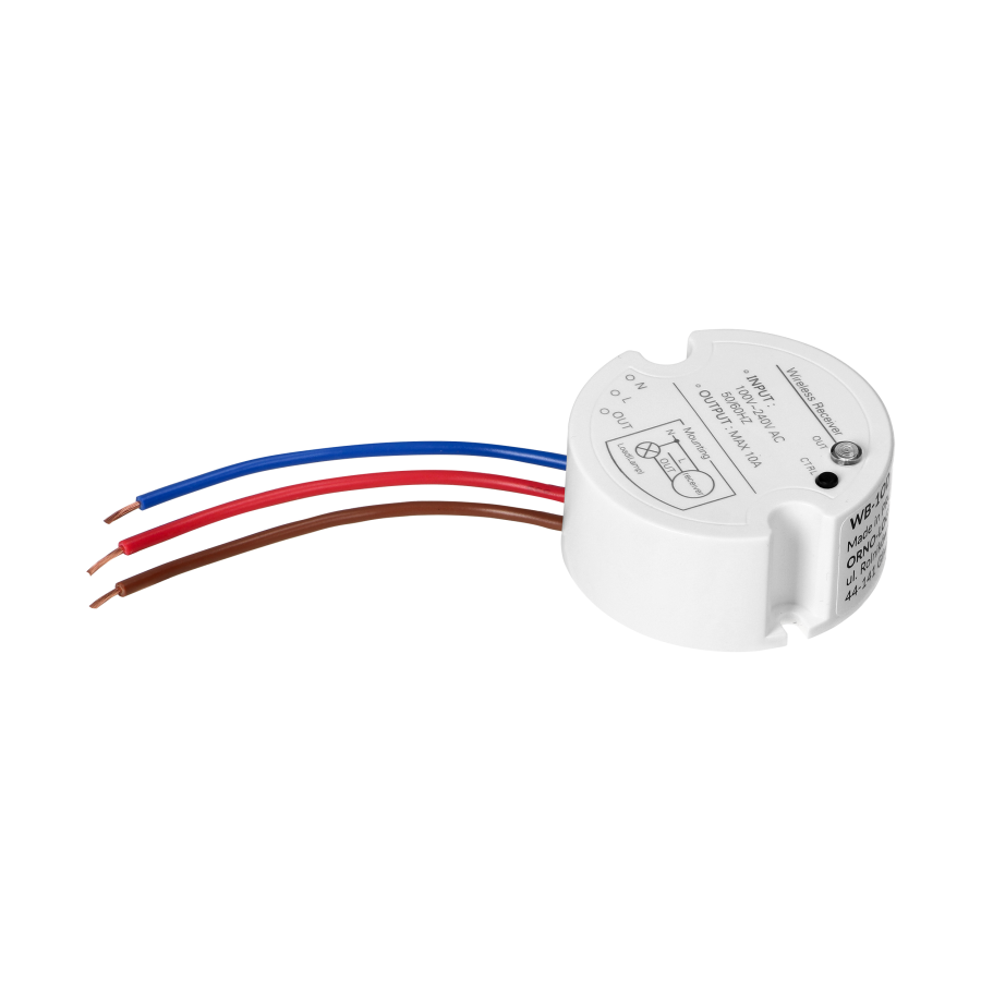 Bezprzewodowy bezbateryjny włącznik z odbiornikiem