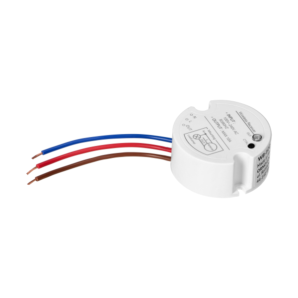 Bezprzewodowy bezbateryjny włącznik z odbiornikiem