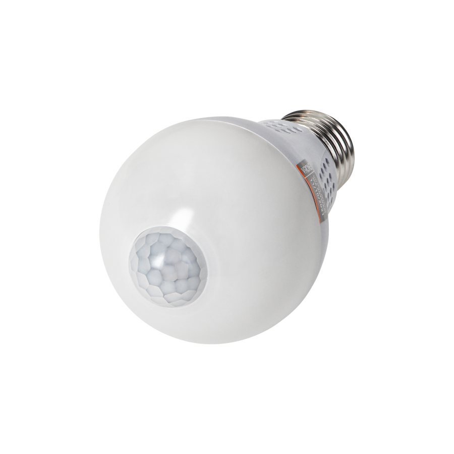 NAMIB LED bulb with PIR 7W A60, 600lm, 4000K