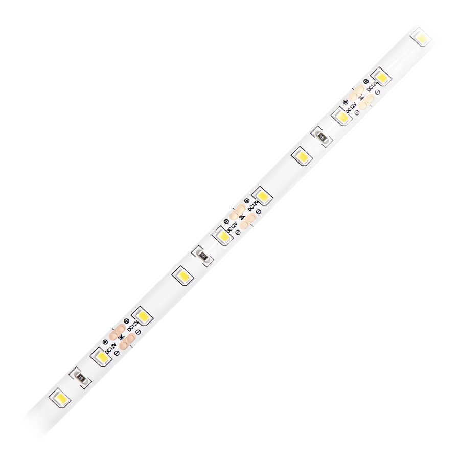 Taśma LED 12V, 2835, 60L/m, 500lm/m, 4,8W/m, IP20, 6000K, 5m