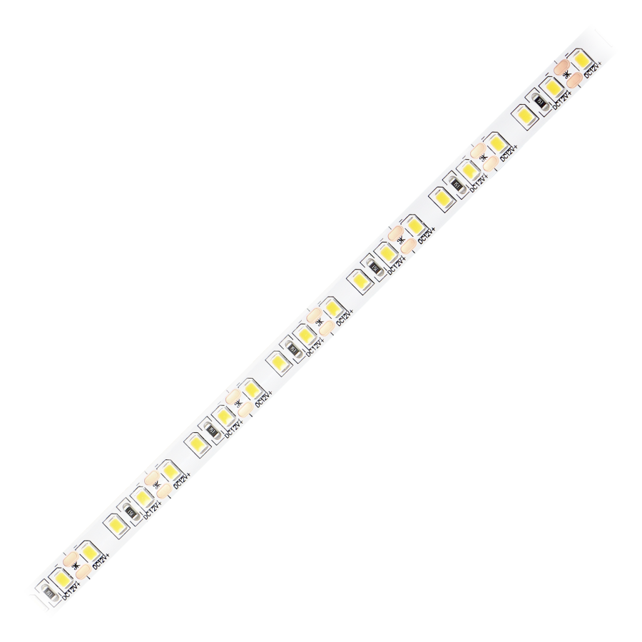 LED strip 12V, 2835, 120L/m, 1000lm/m, 9,6W/m, IP20, 3000K, 5m