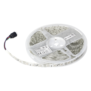 LED strip 12V, 5050, 60L/m, 210lm/m, 14,4W/m, IP63, RGB, 5m
