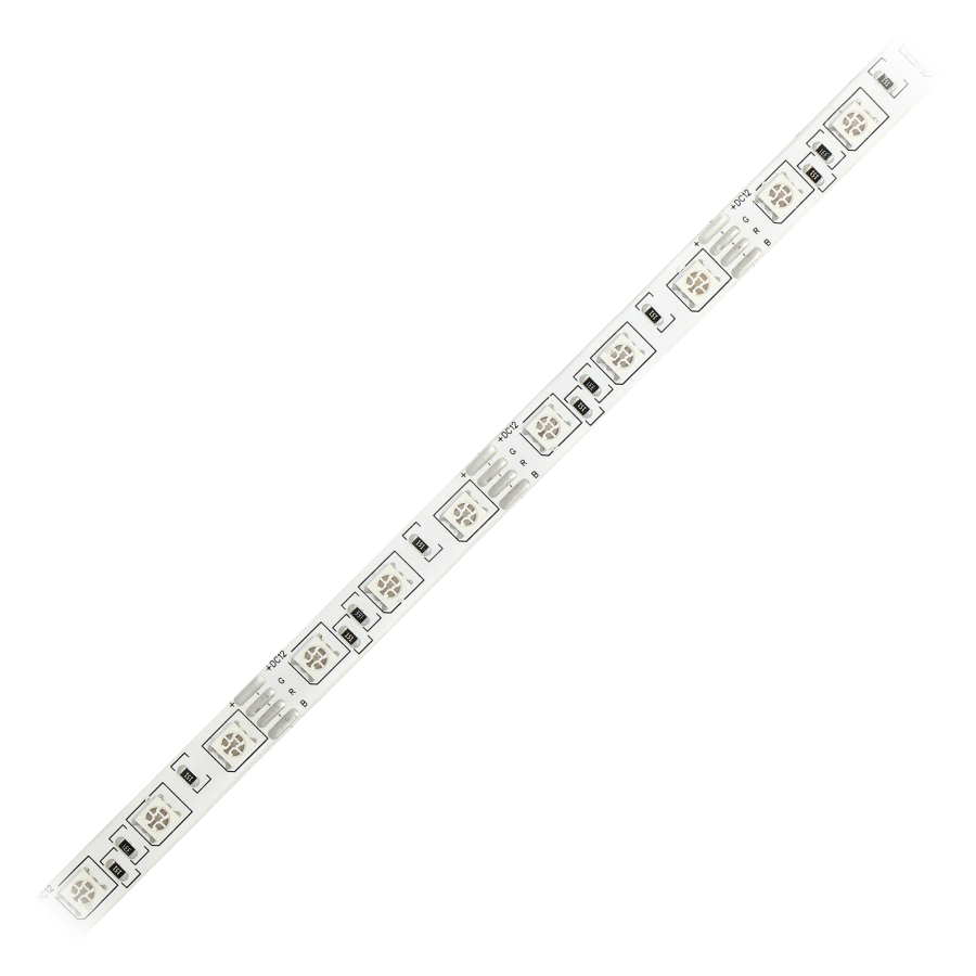 Taśma LED 12V, 5050, 60L/m, 210lm/m, 14,4W/m, IP63, RGB, 5m