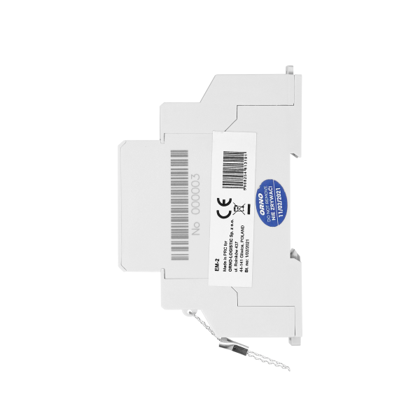 Single-phase energy meter, 40A, impulse output, 1 module, DIN TH-35mm