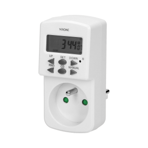 Mini digital timer, 10 programs