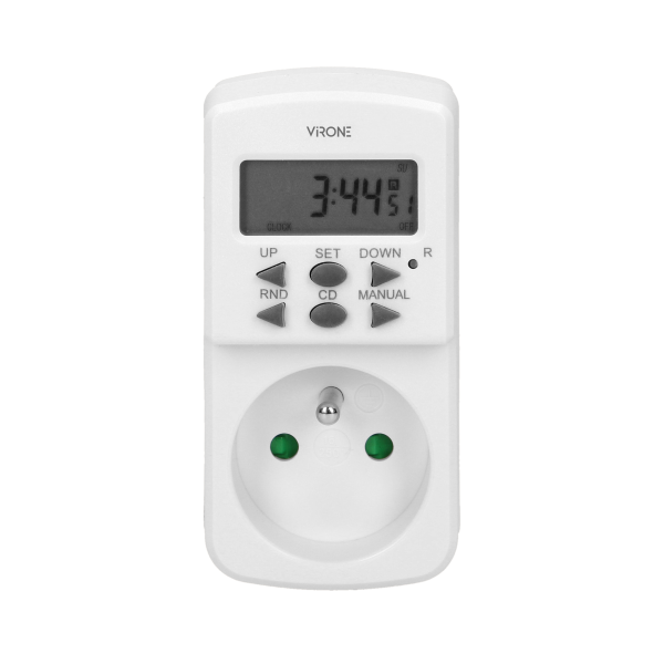 Mini digital timer, 10 programs