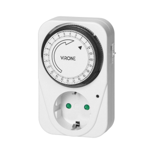 Plug-in mechanical timer, max. 3500W, Schuko