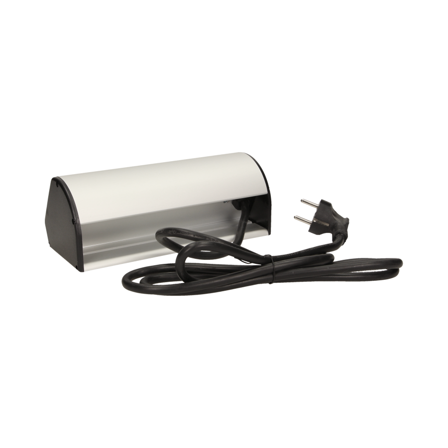 Desk socket with clamp holders, USB charger and 1.8m cable, 3x2P+E, 2xUSB