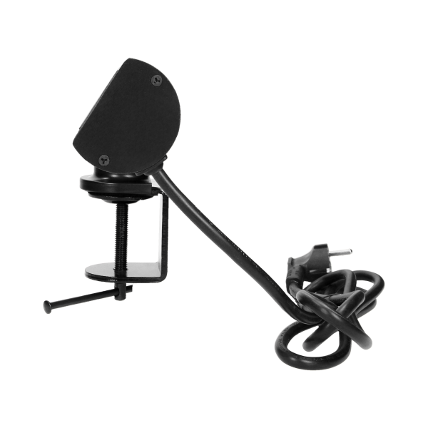 Desk socket with single clamp holder, USB charger and 1.8m cable
