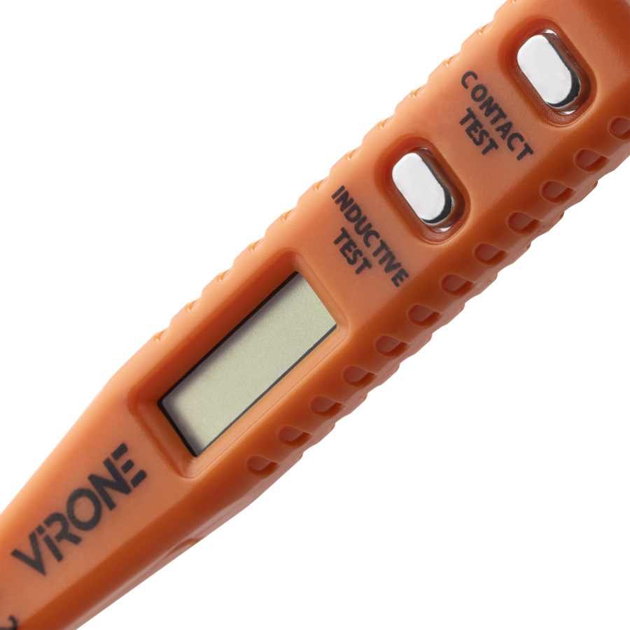 Elektroniczny próbnik napięcia 5w1, pomarańczowy