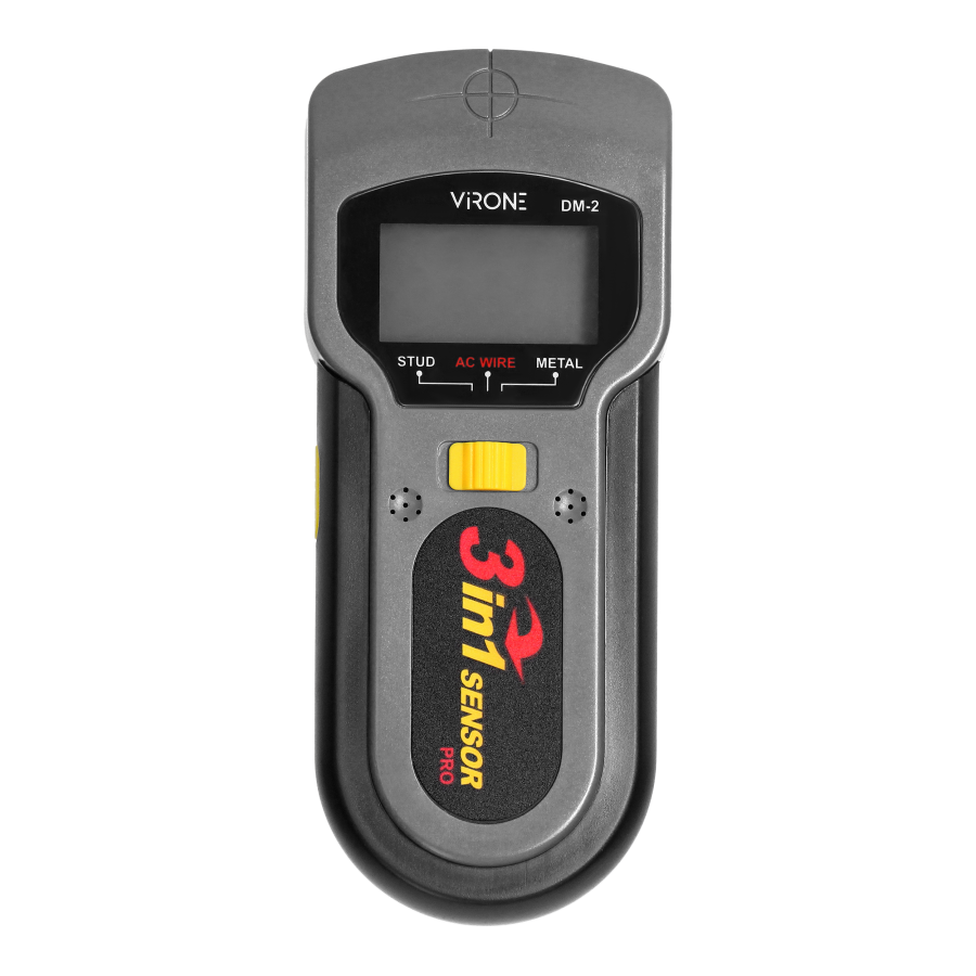 Wire, wood and metal 3in1 detector with backlight