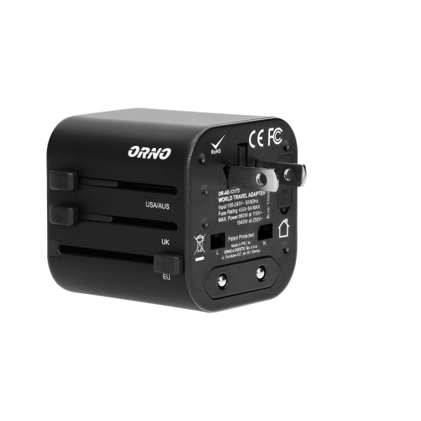 GOworld all-purpose travel adapter that fits in more than 200 countries, 100-240V, 8A GOworld all-purpose travel adapter that fits in more than 200 countries, 100-240V, 8A
