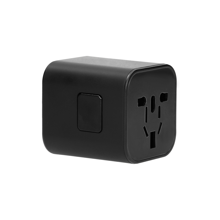 GOworld all-purpose travel adapter that fits in more than 200 countries, 100-240V, 8A