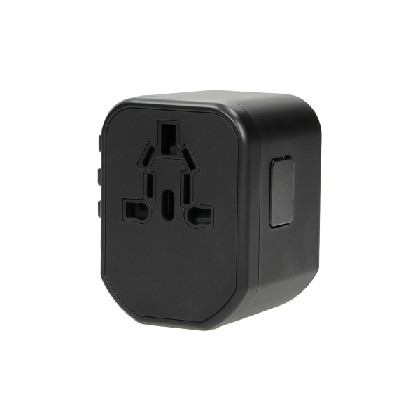 Podróżny adapter do gniazdek Go World USA/UK/EURO/AUS (USB 5V,2,4A) Podróżny adapter do gniazdek Go World USA/UK/EURO/AUS (USB 5V,2,4A)