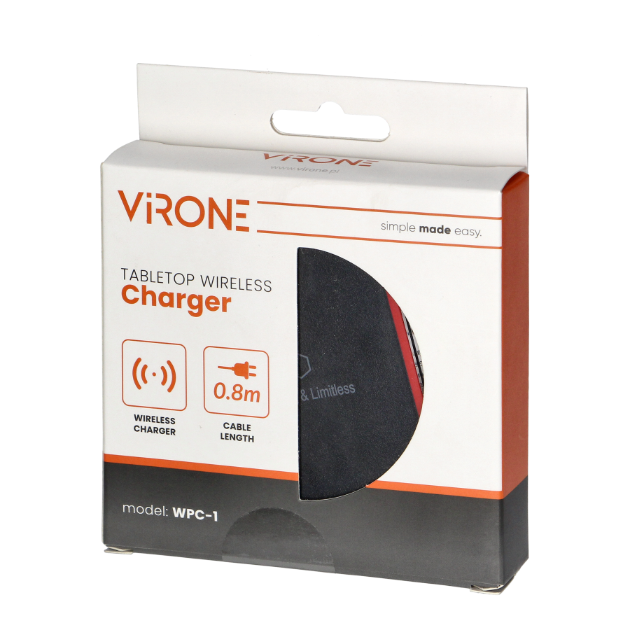 Tabletop wireless 5W charger