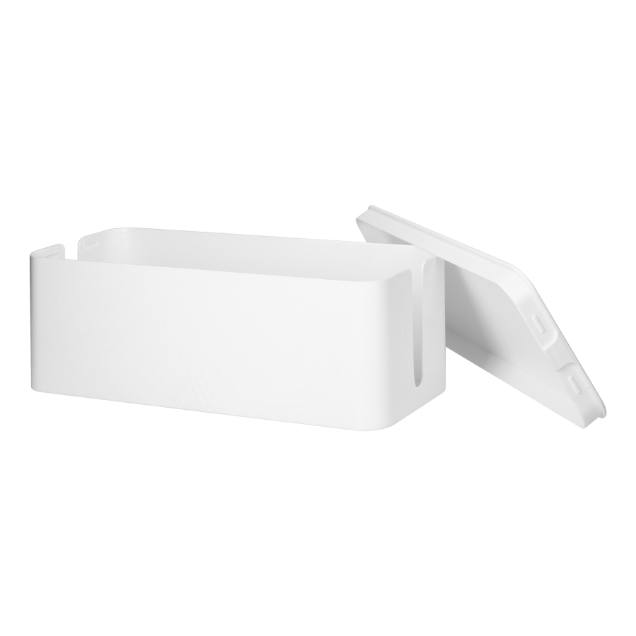Cable box L, white