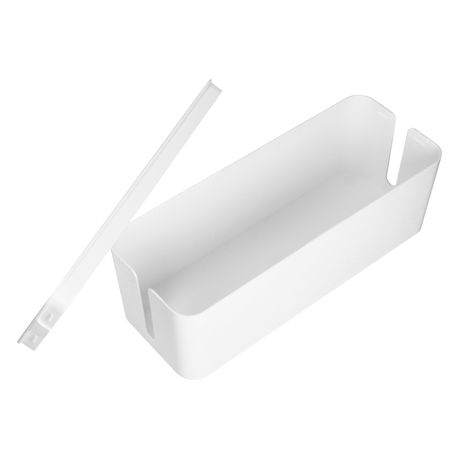 Cable box L, white