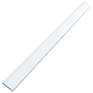 Aluminiowa maskownica kabli z systemem click-lock dł. 110 cm, biała