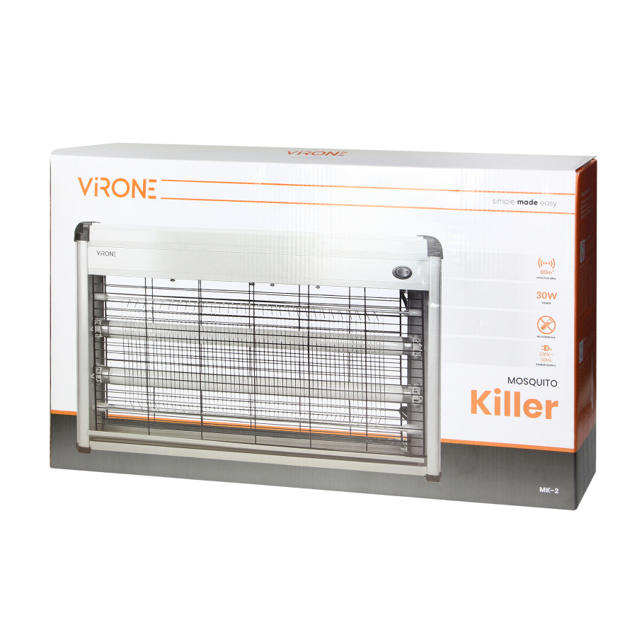 Elektryczna lampka na komary ~230V, 30W, 80m²