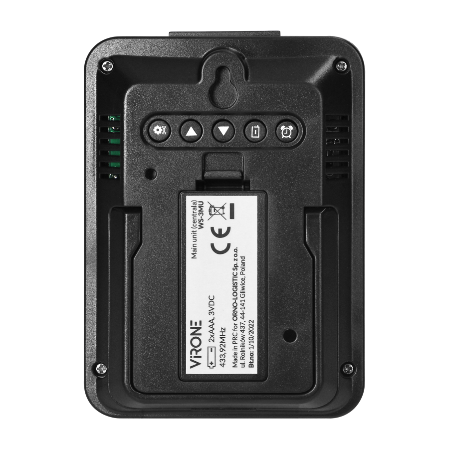 Wielofunkcyjna stacja pogodowa bezprzewodowa